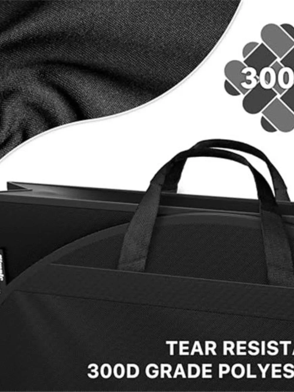 2 Pack 60 Inch Travel Garment Bags Suits Dresses Coats Tuxedos Heavy Duty